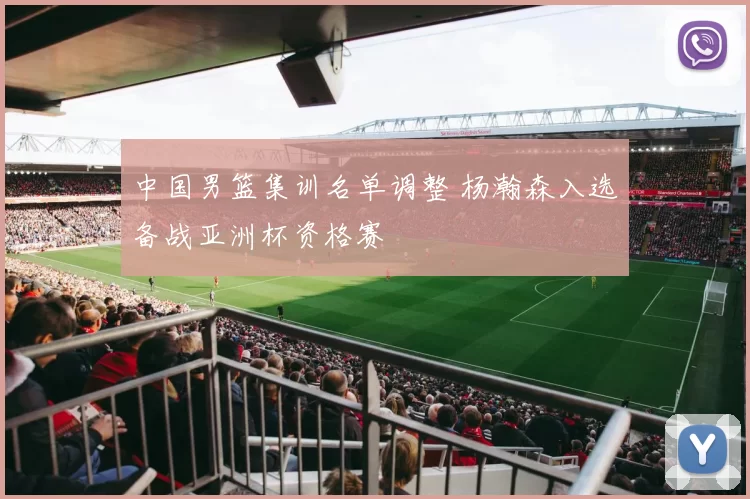 中国男篮集训名单调整 杨瀚森入选备战亚洲杯资格赛