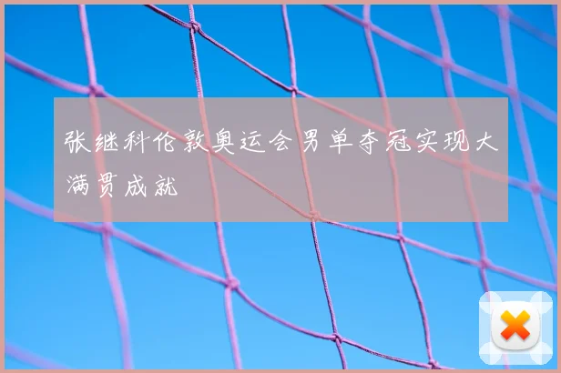张继科伦敦奥运会男单夺冠实现大满贯成就
